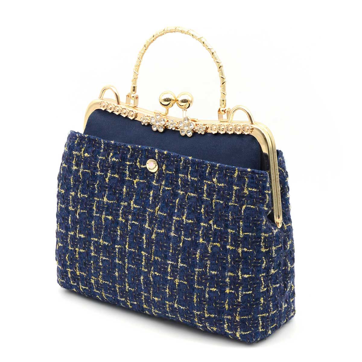 Three-layer clasp handbag [Finished product]