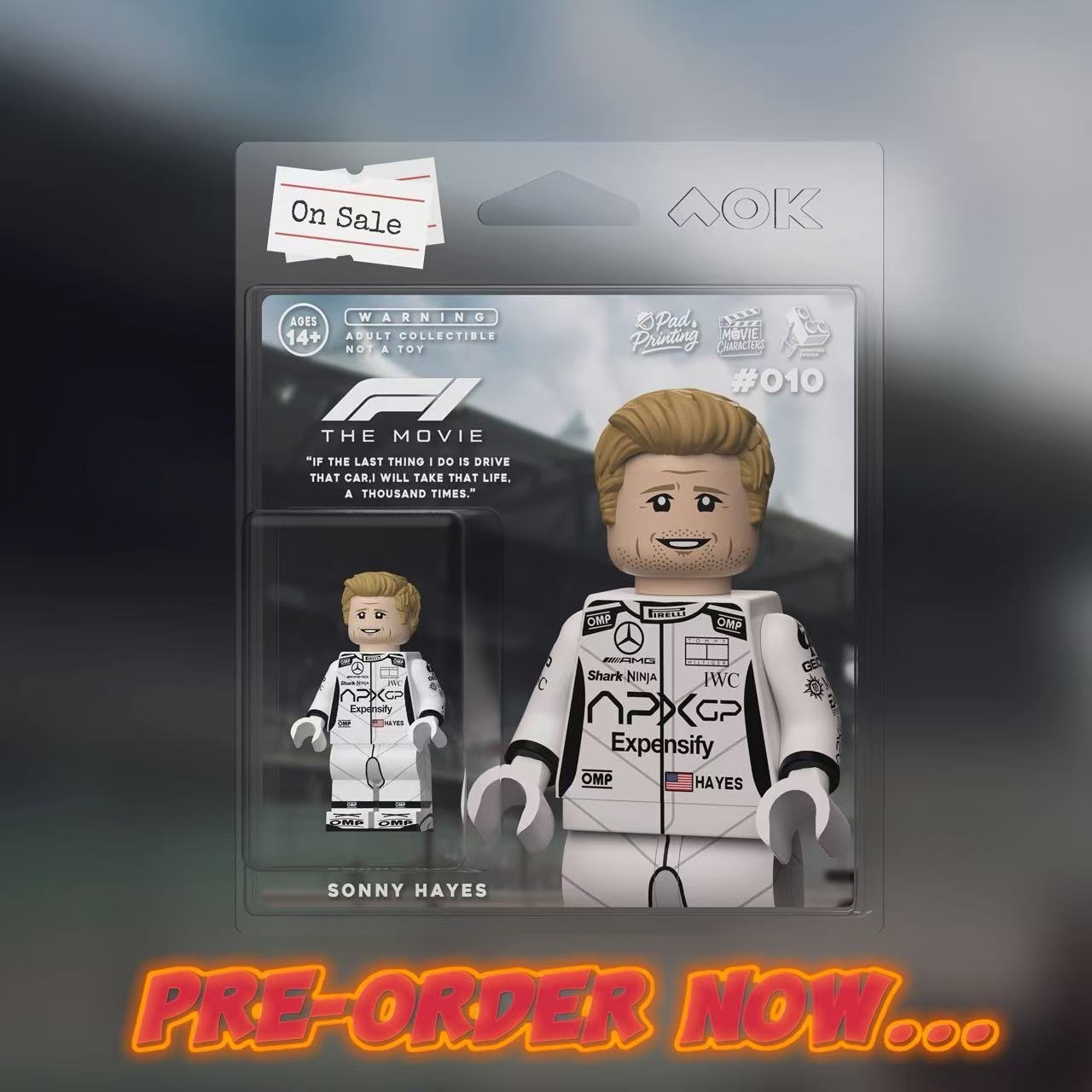 [Lok][Preorder] F1: The Movie – Sonny Hayes [PADprinted]