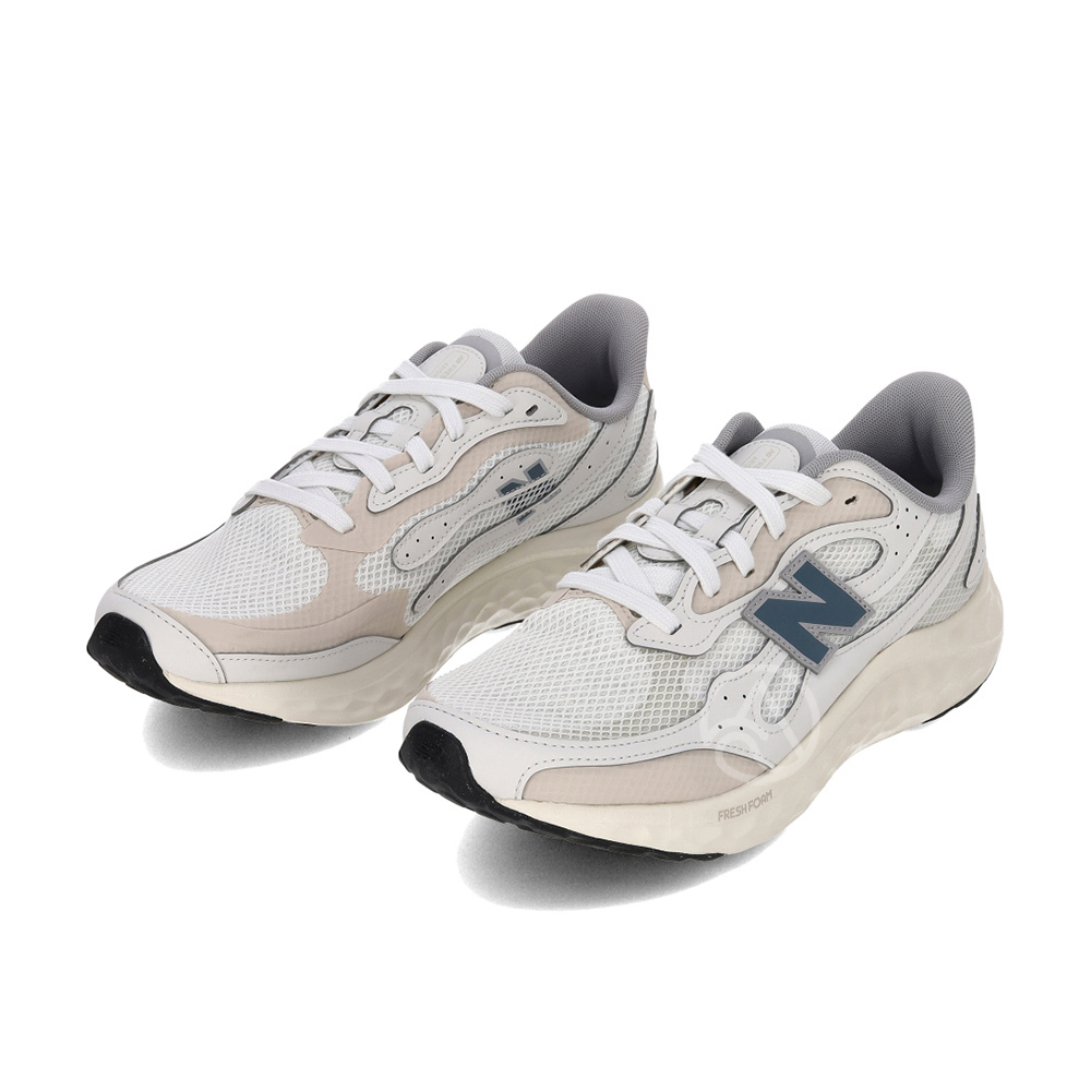 New Balance Arishi V4 男鞋 米白灰色 寬楦 緩衝 輕量 針織 休閒 運動 慢跑鞋 MARISTF4