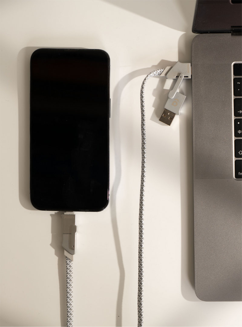 GUXON 鋅合金四合一快充線