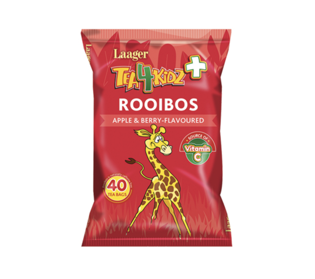 Laager南非純國寶果味茶-40茶包袋裝 （apple and berry | Peach | Honeybush)