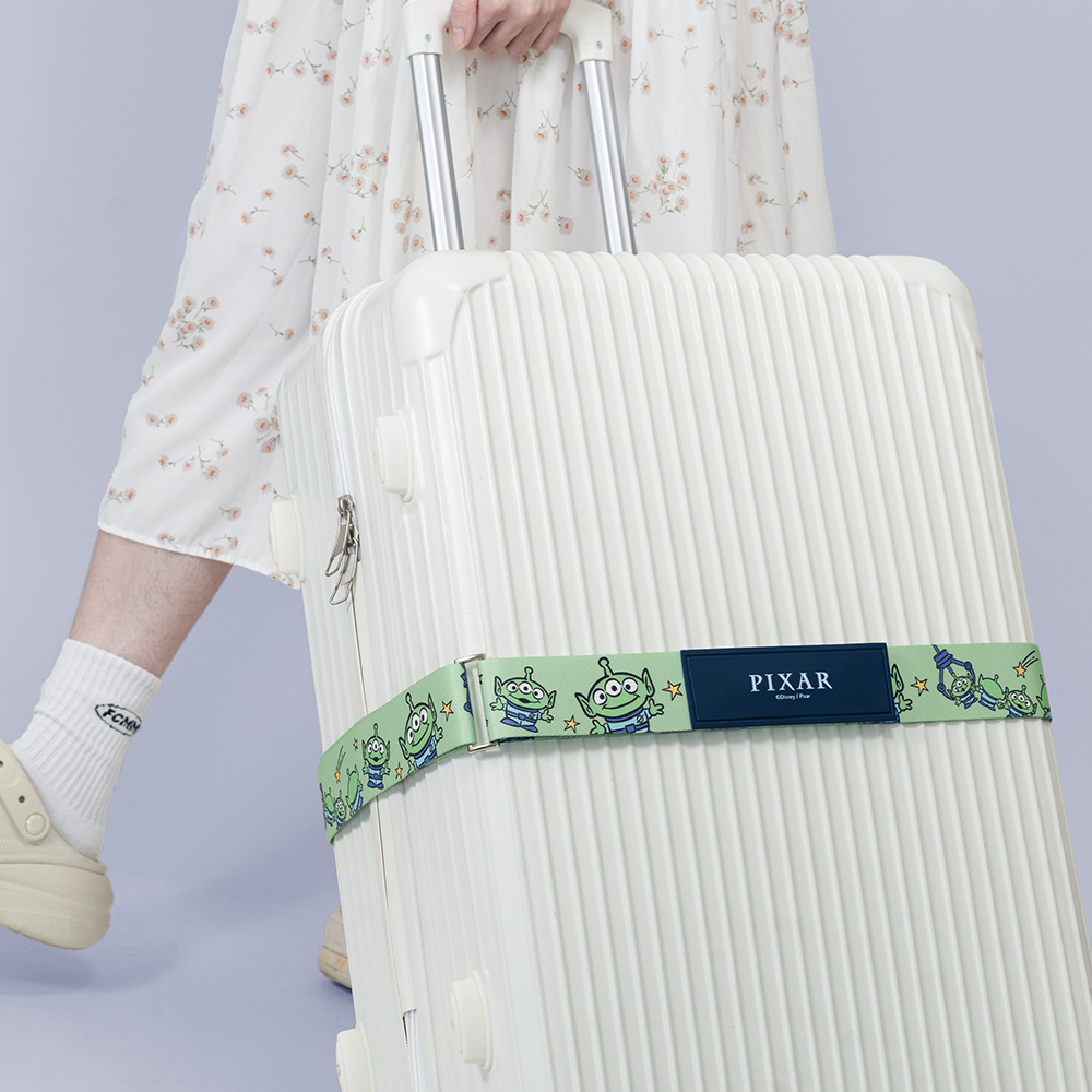 Pixar 三眼怪-造型行李束帶【正版授權】