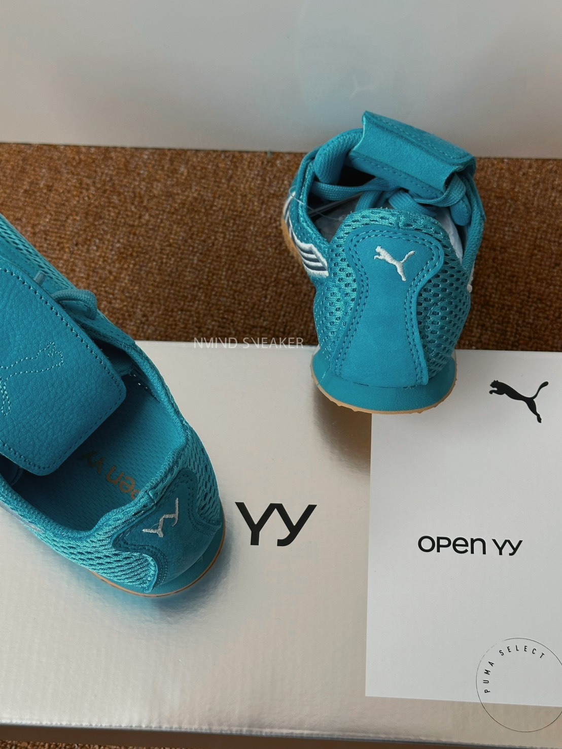 Puma x Open YY SPEED CAT 復古翻蓋賽車鞋 炫墨藍