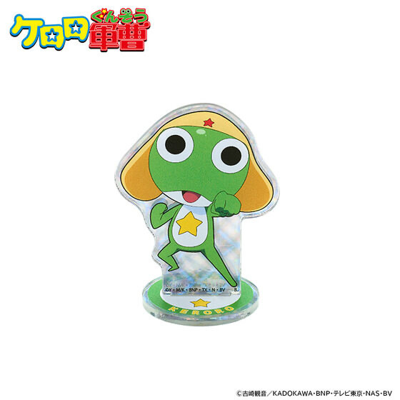 232645 Pbandai 預訂 2025/9月 ケロロ軍曹 キラキャラアクリルスタンド(全5種)