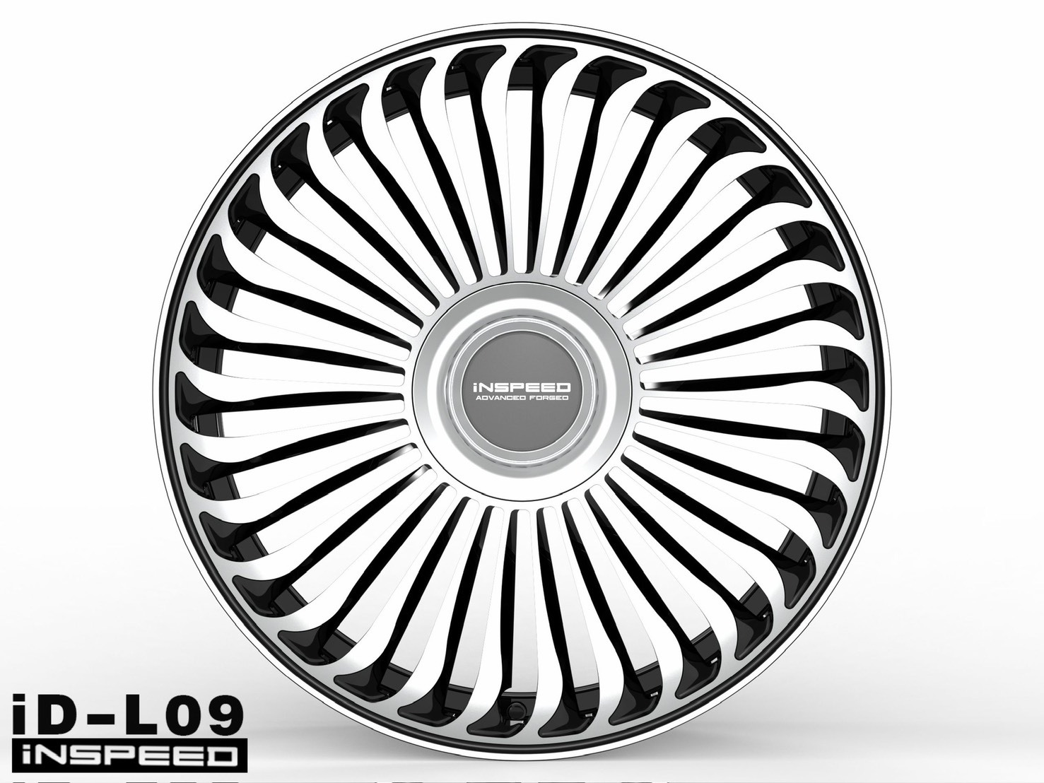 INSPEED ID-L09 亮黑 20/8.5J/ET38/5X120/60.1