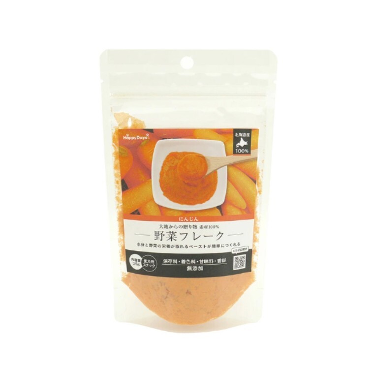 Happy Days 北海道產蘿蔔拌糧薄片 可加水成湯糊 35g