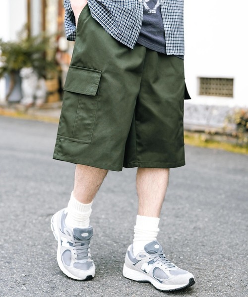 日牌 Rocky Monroe Wide Military Cargo Easy Shorts [94228496]