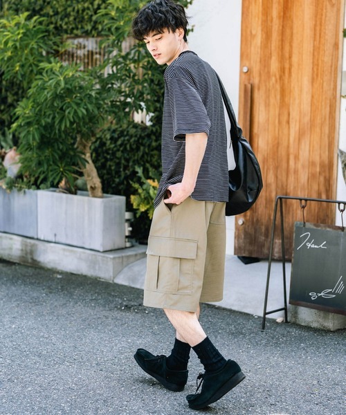 日牌 Rocky Monroe Wide Military Cargo Easy Shorts [94228496]