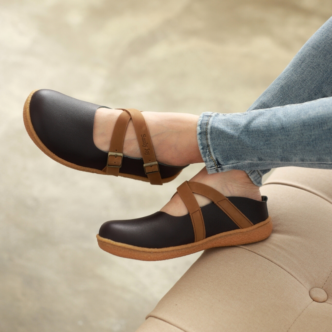 日系娃娃鞋-星空藍