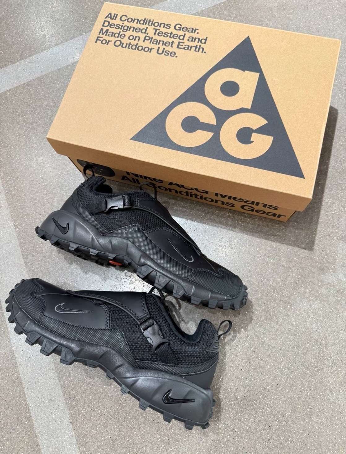 【Focus Store】預購 Nike ACG Air Phassad “Black” 黑色 戶外功能鞋 HM7133-002