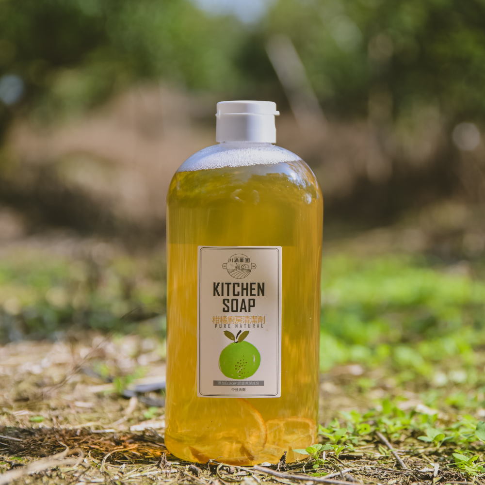 【補充瓶3入】柑橘廚房清潔劑大大瓶(1,000ml)