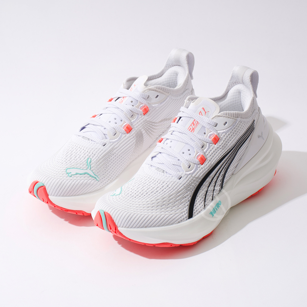Puma ForeverRun NITRO™ 2 Wn 女鞋 白橘色 氮氣中底 緩震 運動 慢跑鞋 31047108