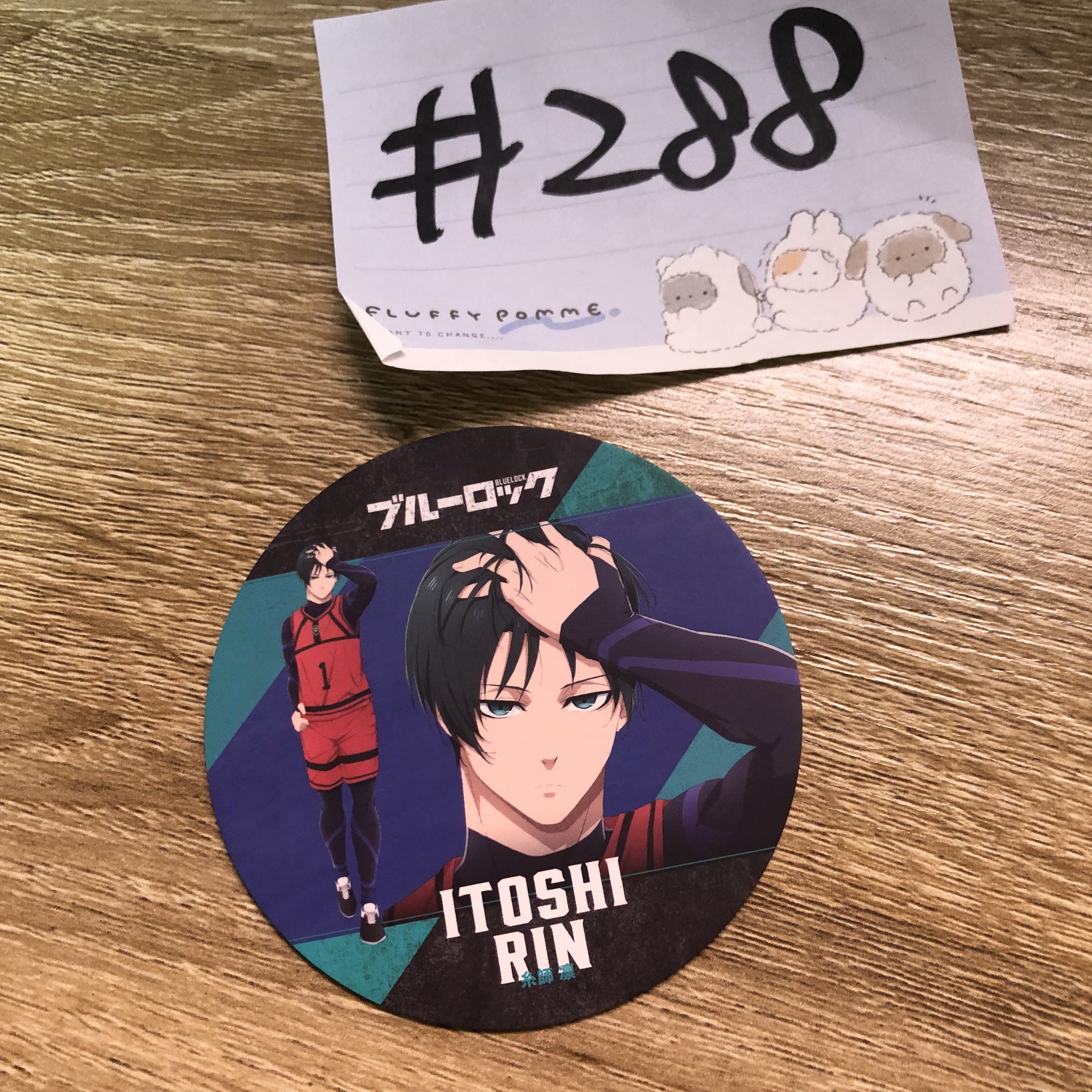 BlueLock   凜 杯墊#288