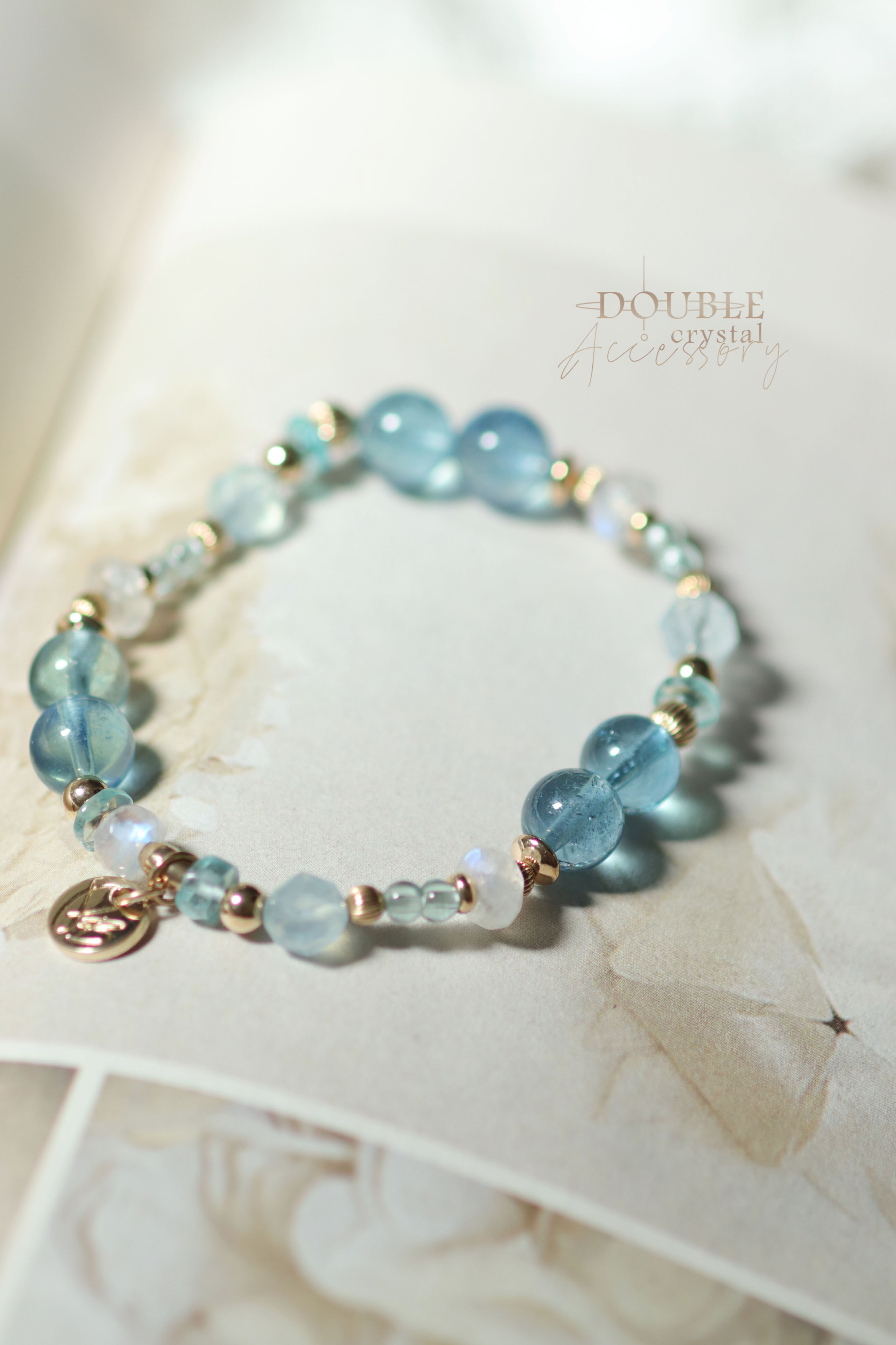 倒映那天：碎冰海藍寶．藍磷灰．藍月光