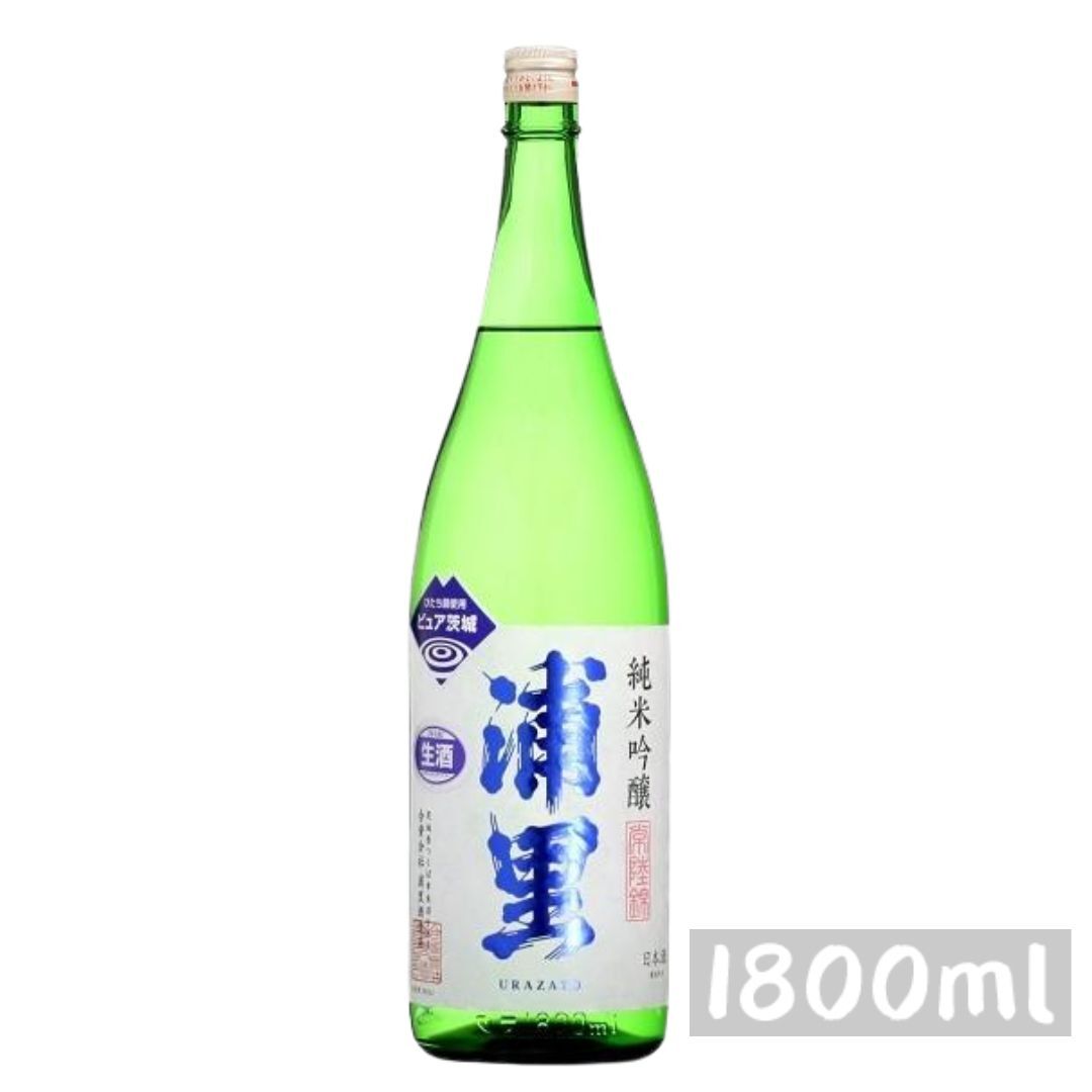 浦里酒造 純米吟醸 ひたち錦 本生原酒1800mL