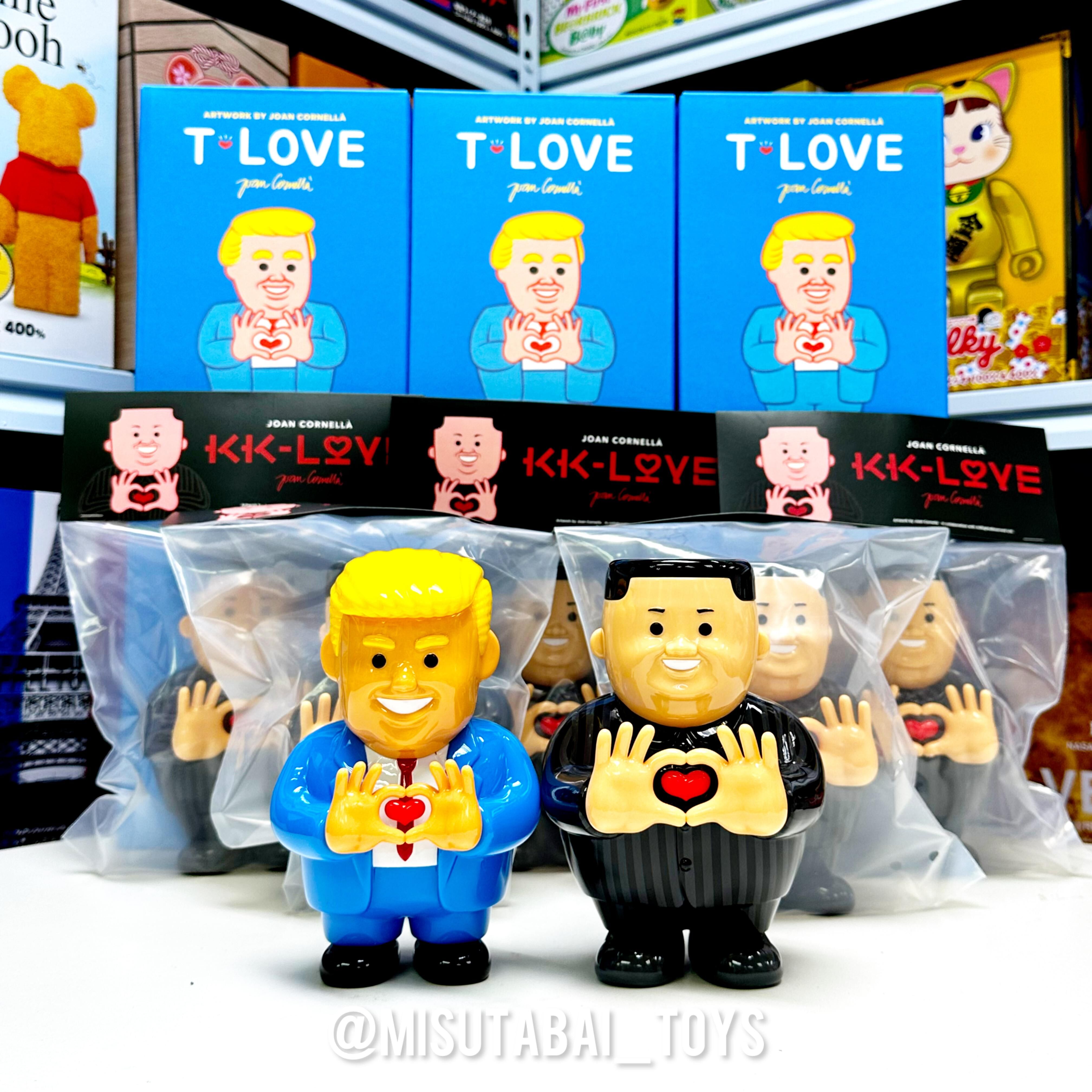 (Set of 2) JOAN CORNELLÀ “T-LOVE” + “KK-LOVE”
