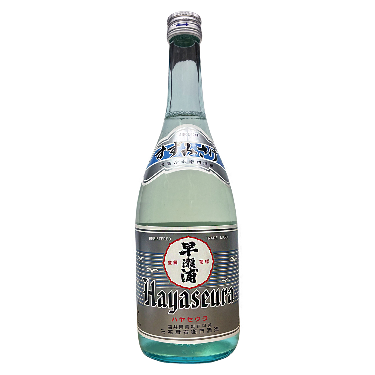 早瀬浦 特別純米 涼み酒 720ml