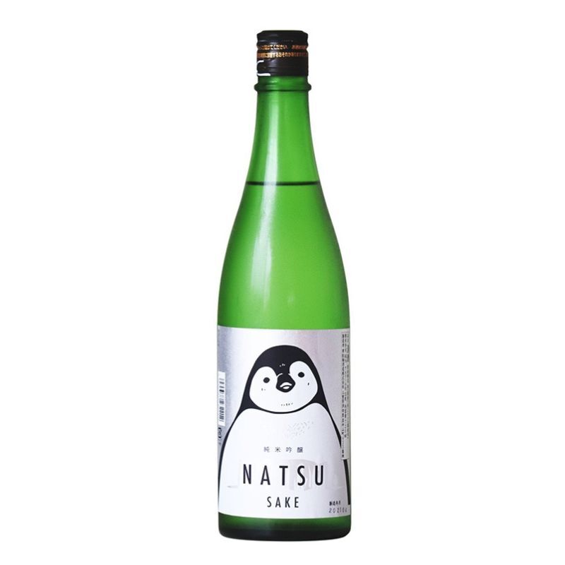 寒紅梅 純米吟醸 夏のペンギンラベル(企鵝) 720mL