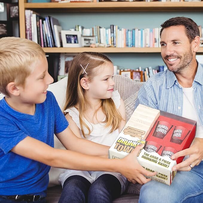 ArtCreativity  Tumbling Tower Drinking Game 酒鬼層層疊