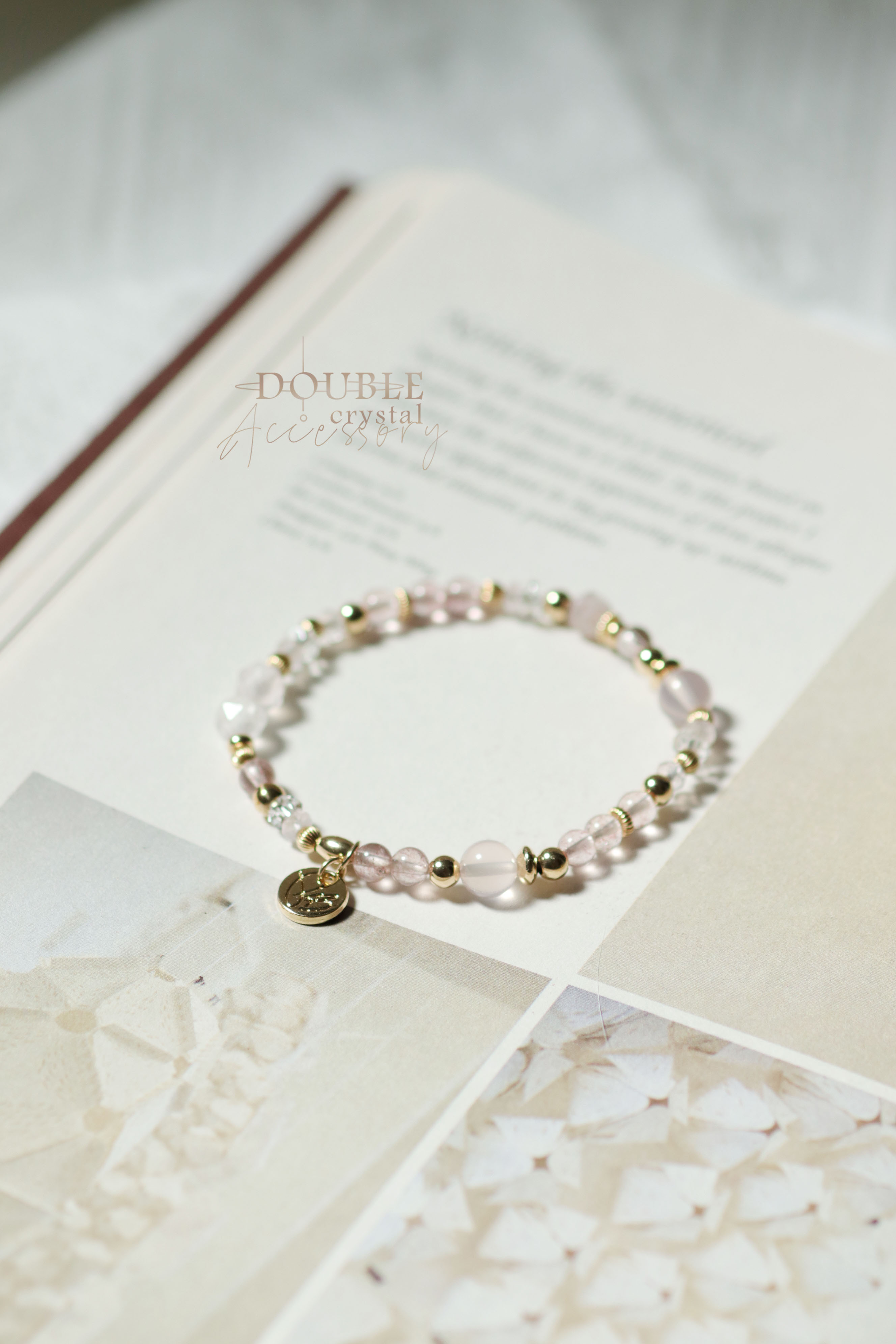 細款｜具象化浪漫：白水體草莓晶．草莓晶．粉晶