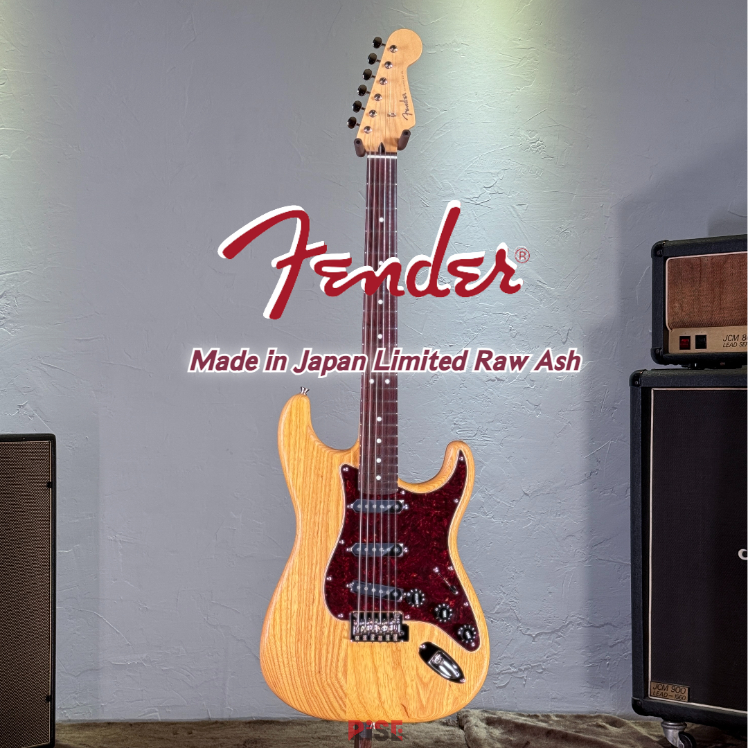 Fender Japan LTD Hybrid II Strat Raw Ash VNT 電吉他