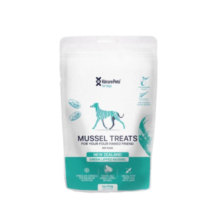 Korure Pets 犬用 綠唇貽貝凍乾 50g