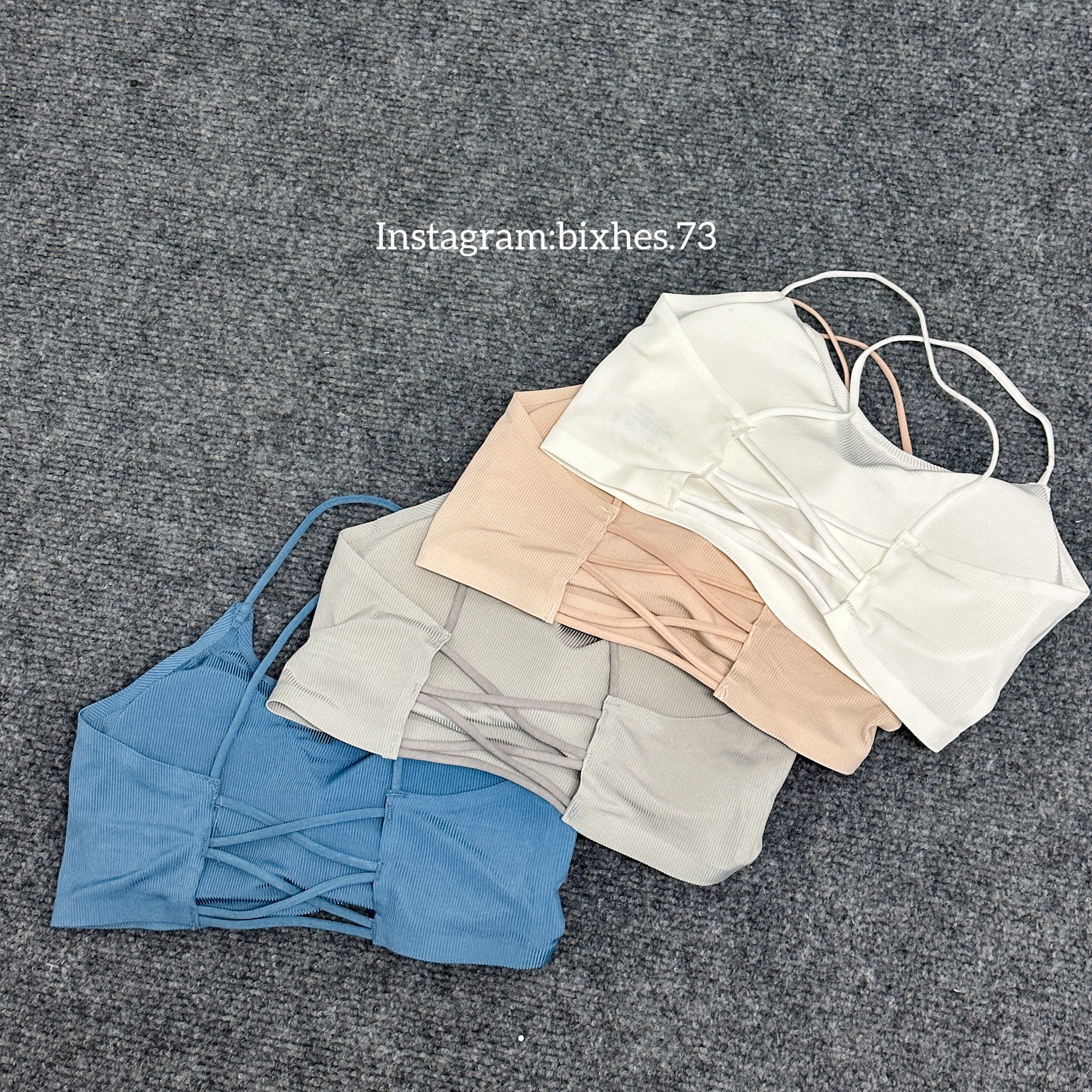 冰淇淋掛脖背心(C00097)