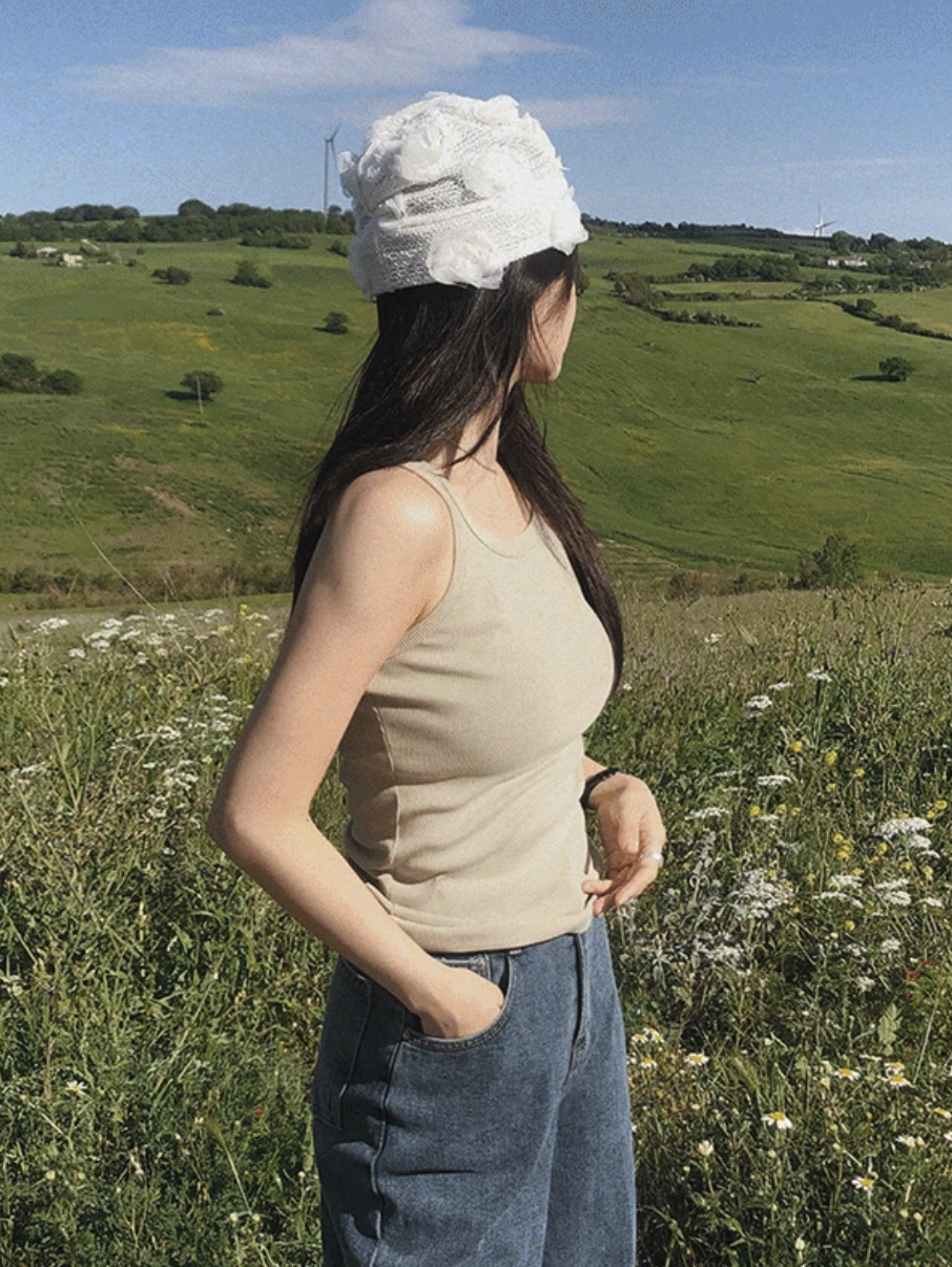 預訂｜SLOWAND #SLOWMADE 柔霧感氣質背心 (3 Color)