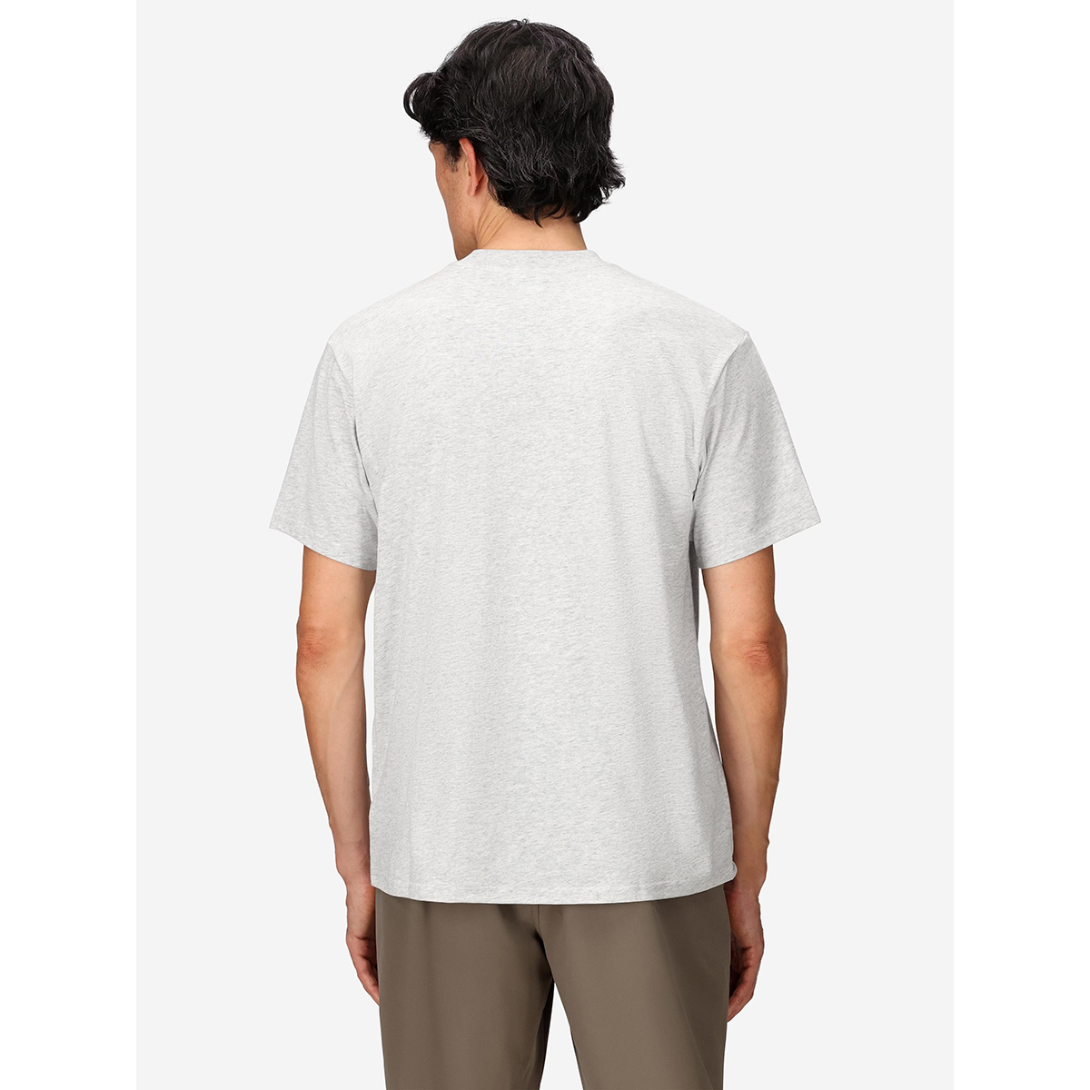 Marmot Men's Marmot Mountain Works Short-Sleeve T-Shirt 男款快乾短袖LOGO T M15593-8626 Light Grey Heather [HappyOutdoor]