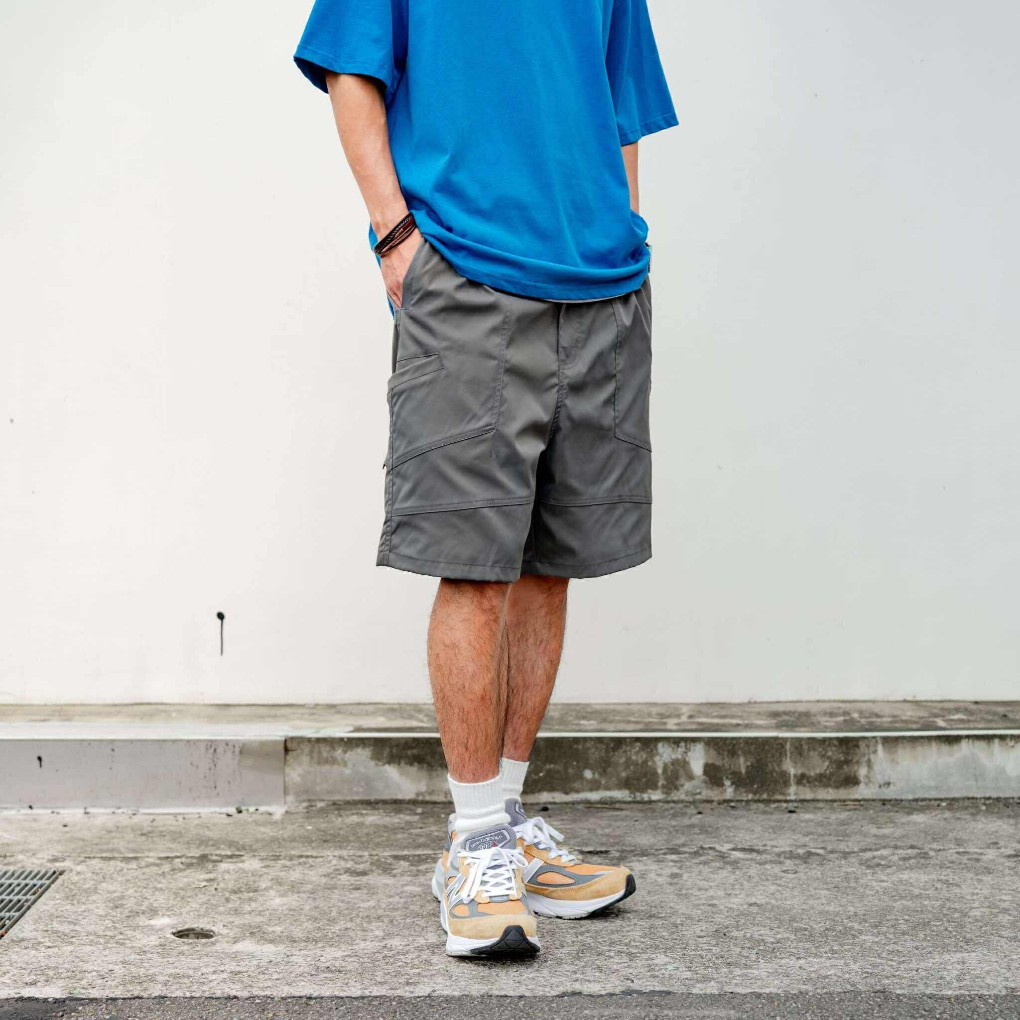 SBG 立體 多剪裁 三防 寬鬆短褲 SB0726