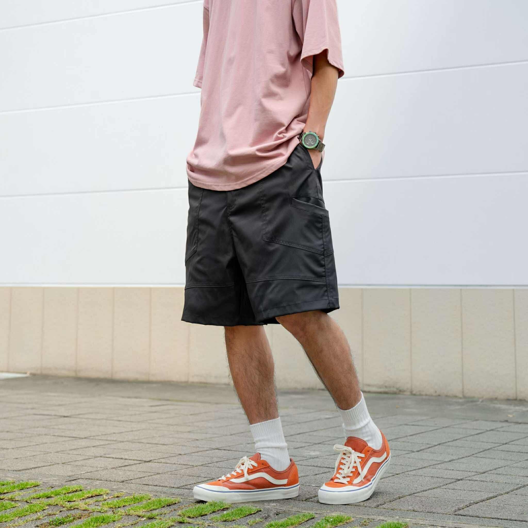 SBG 立體 多剪裁 三防 寬鬆短褲 SB0726