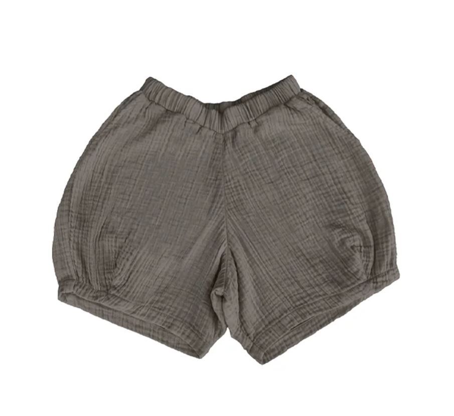 MABLI  棉質褶皺短褲 Crinkle Shorts - Koala