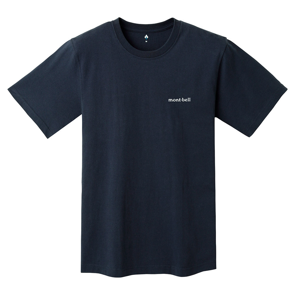 Montbell Pear Skin Cotton Tee Island Mountain 2104815 純綿 T-Shirt