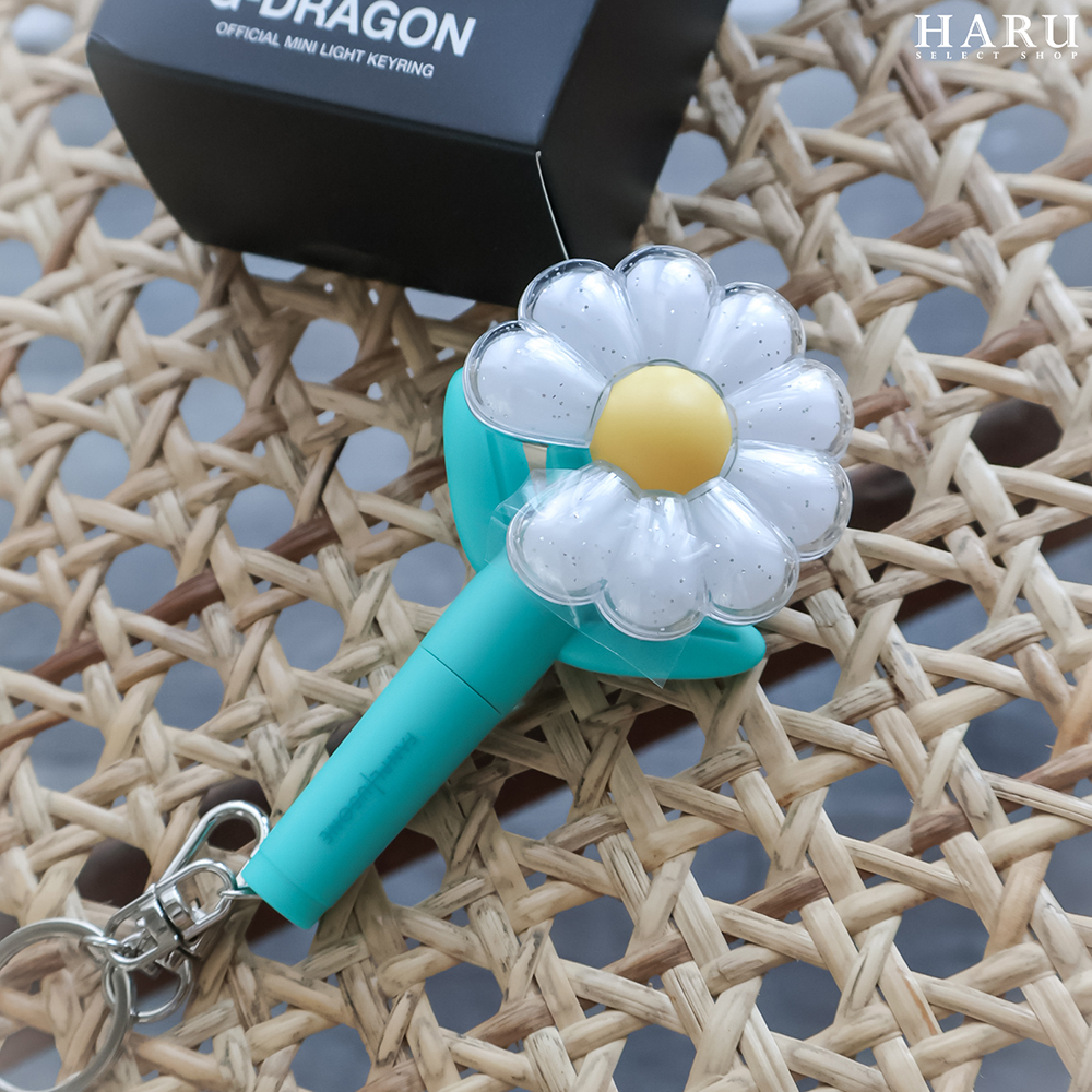 GD G-DRAGON Ubermensch Official Mini Light Keyring Mint 應援 權志龍 小花 迷你雛菊燈 手燈 鑰匙圈 薄荷綠 Tiffany綠