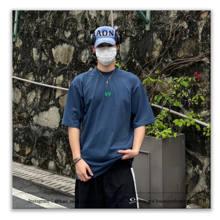 【HAO NICE】輕奢時尚✨Balenciaga 巴黎世家 上海經銷商🔥麥穗系列刺繡logo水洗短袖 短T