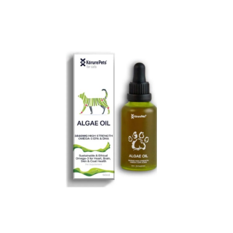 Korure Pets 貓用 腦部 心臟 皮毛 保健海藻油 50ml