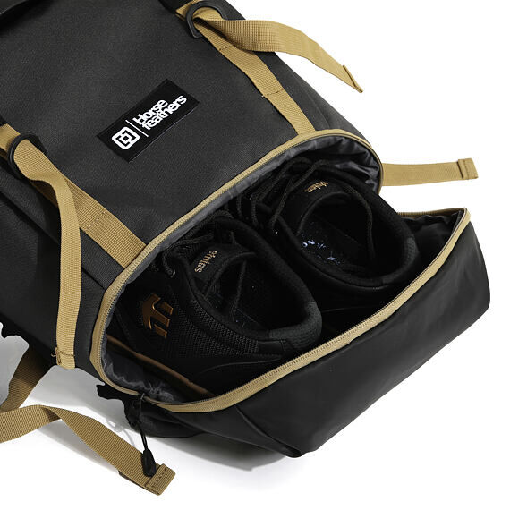 SHIFT BACKPACK後背包_灰色_上蓋拉鏈袋