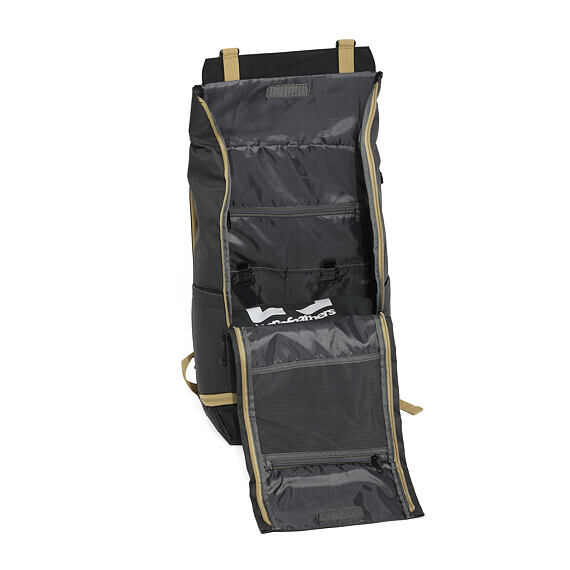 SHIFT BACKPACK後背包_灰色_隔層展開示意