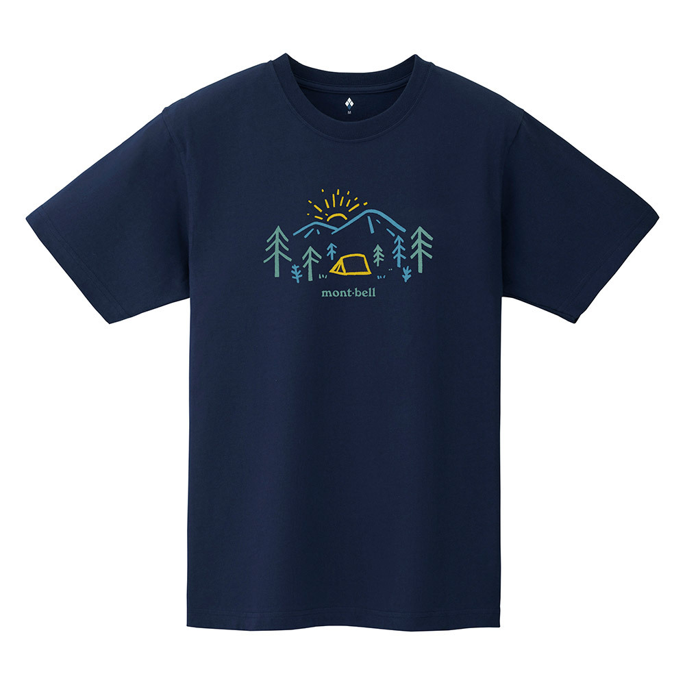 Montbell Pear Skin Cotton Tee Mountain Morning 2104820 純綿 T-Shirt