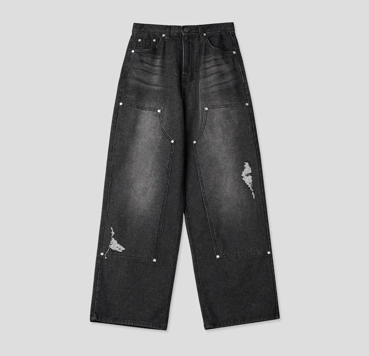 破洞戰力褲 爆款