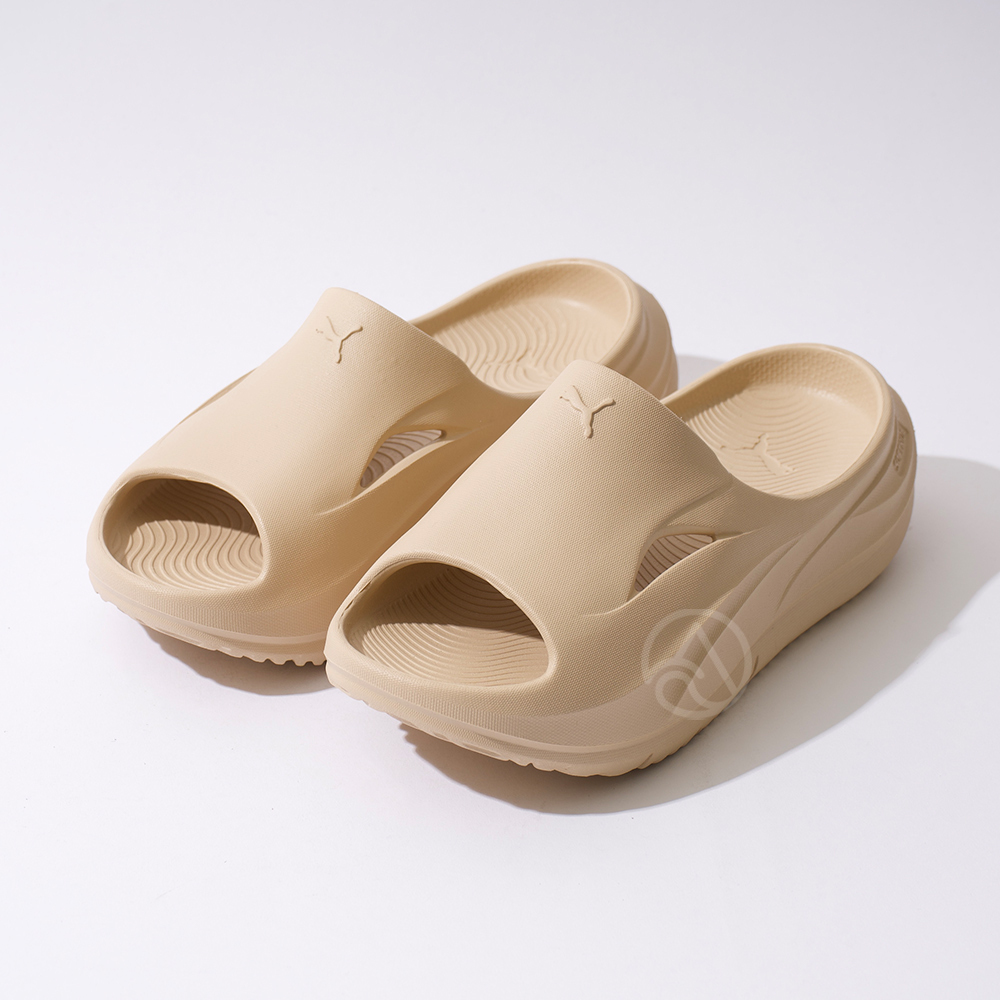 Puma Softride ZeroG Slide 男鞋 女鞋 奶茶色 中性 厚底 休閒 緩震 拖鞋 40034302
