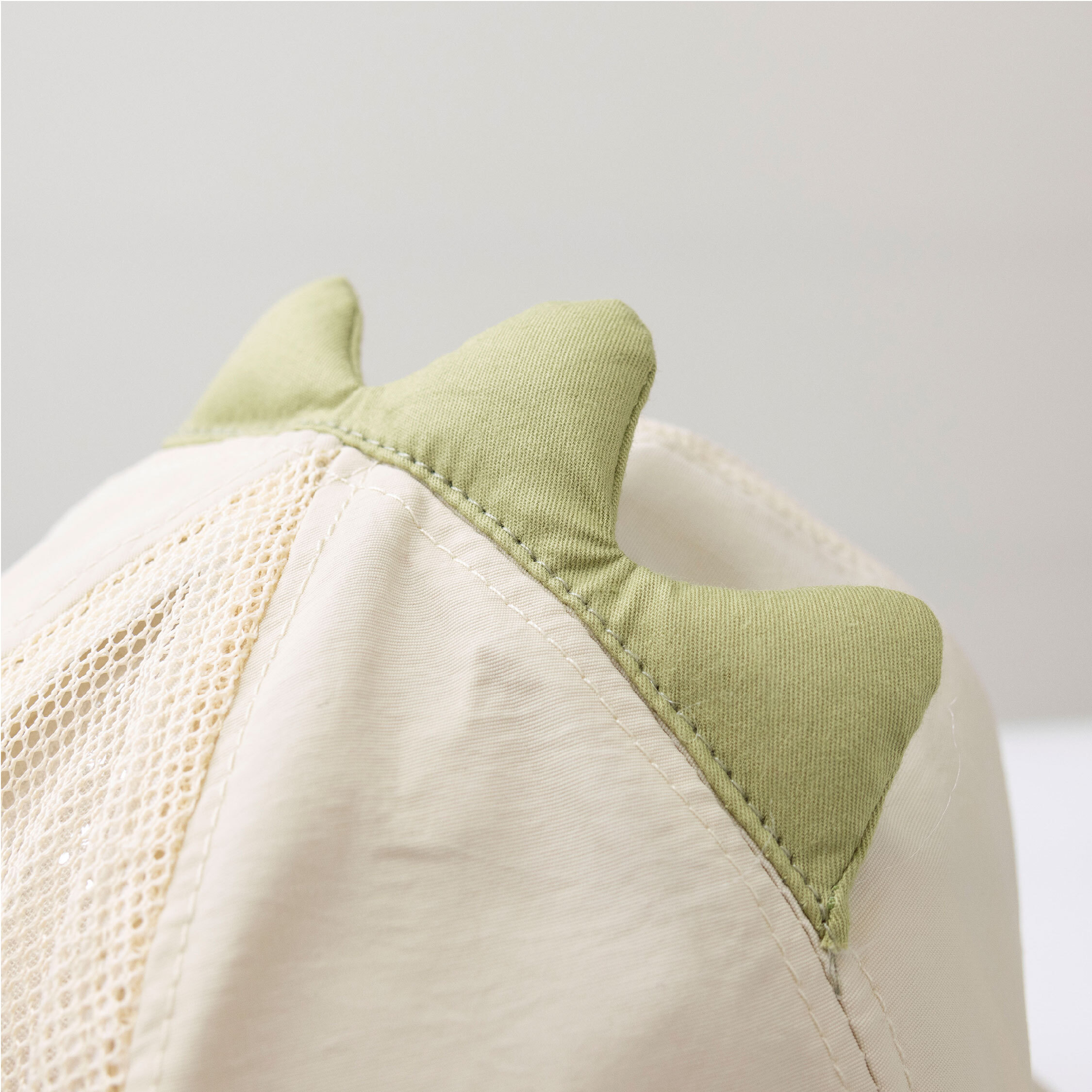 【JA1527】立體恐龍網眼透氣漁夫帽＊二色