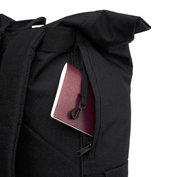 Roller BACKPACK後背包_黑色_側邊口袋