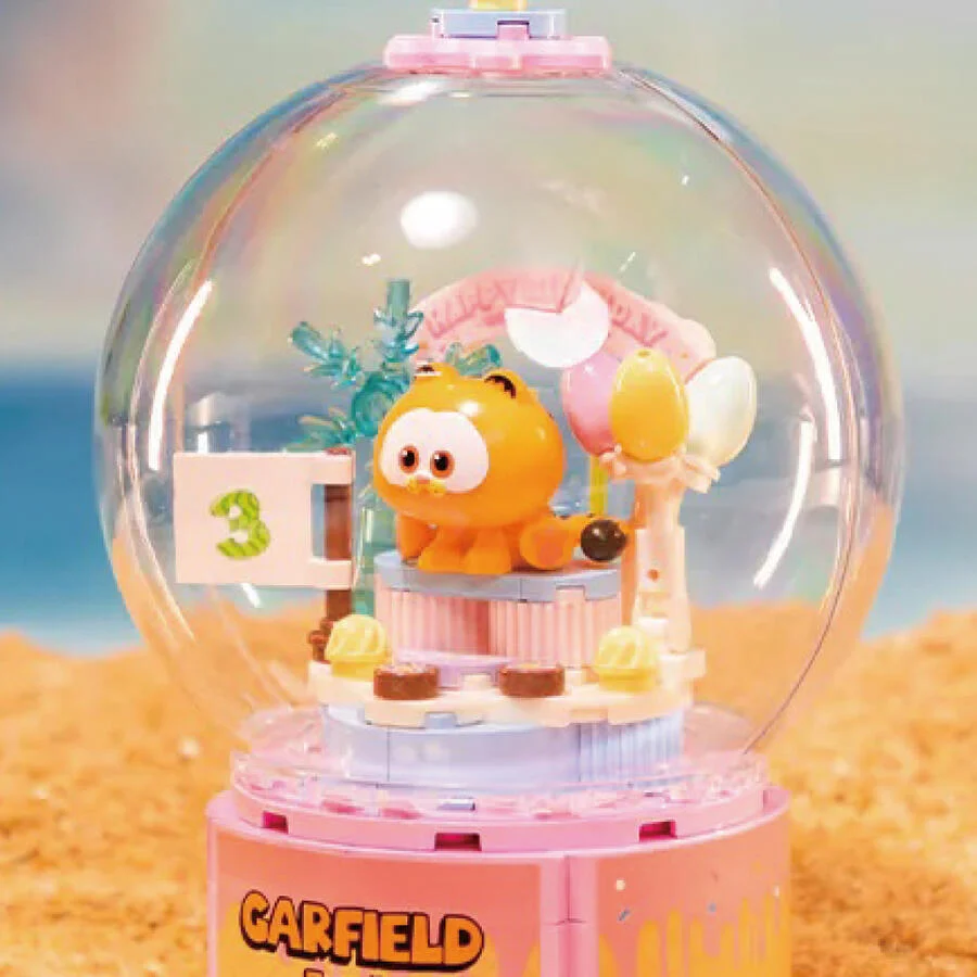 PANTASY 拼奇 加菲貓 水晶球系列 生日蛋糕