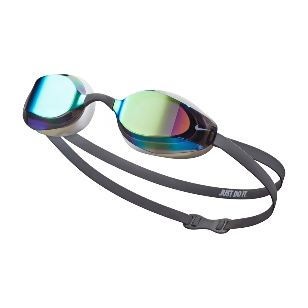 中性 Vapor 競賽鍍膜泳鏡 - 灰