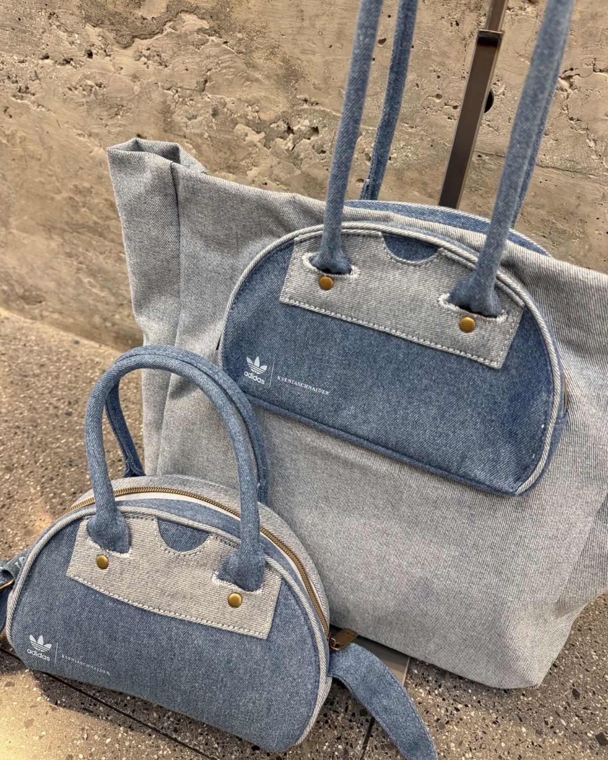 ADIDAS聯名牛仔包🦋