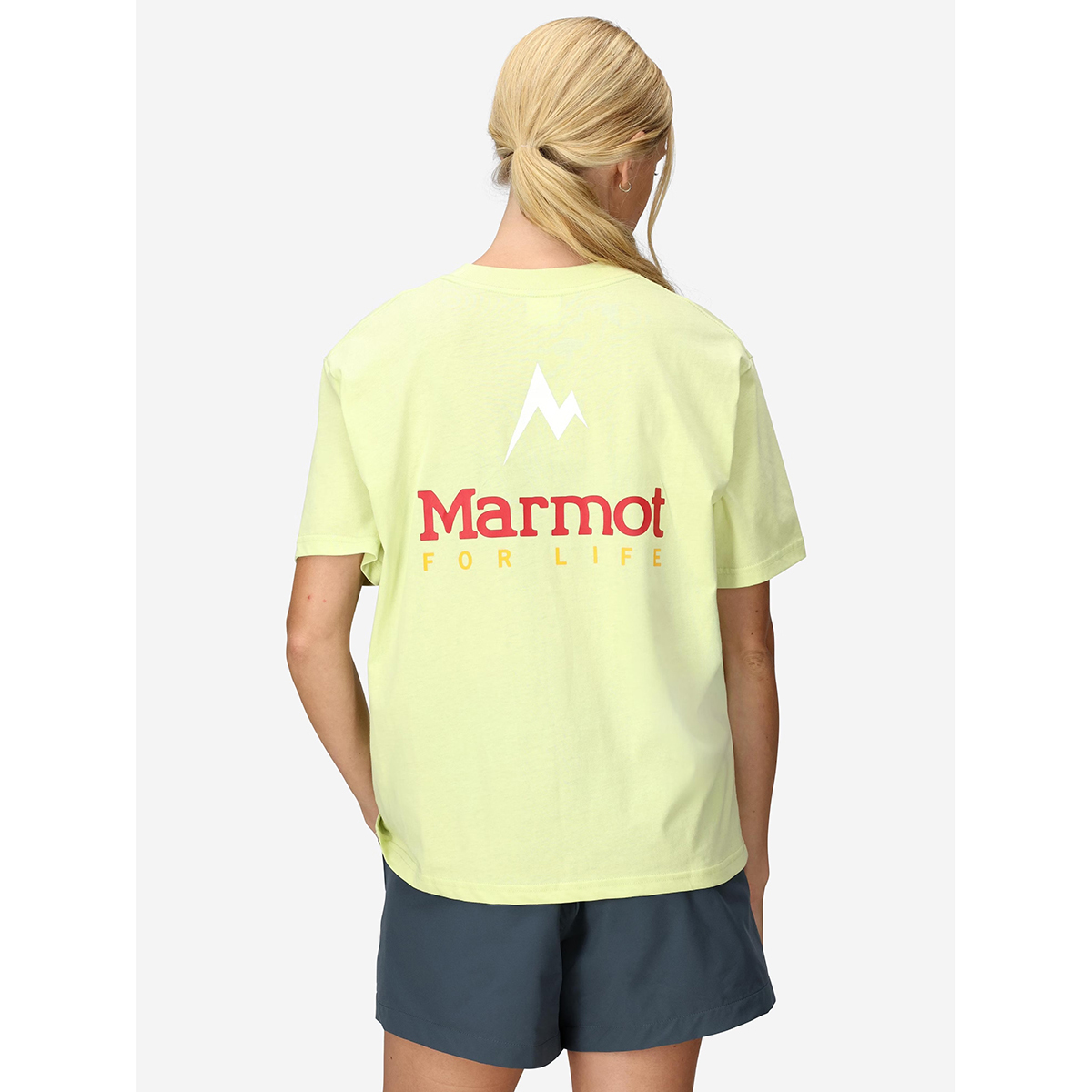 Marmot Women's Marmot For Life T-Shirt 女款快乾短袖LOGO T M15613-24375 Matcha [HappyOutdoor]