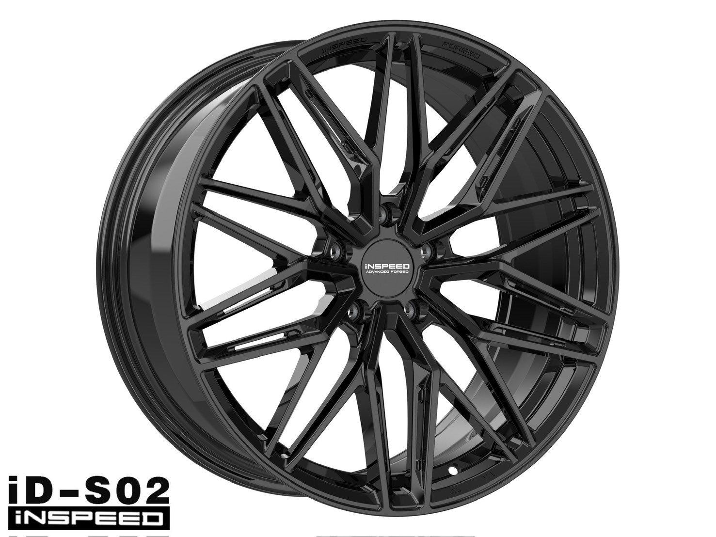 INSPEED ID-S02 星芒黑 20/8.5J/ET38/5X114.3/60.1