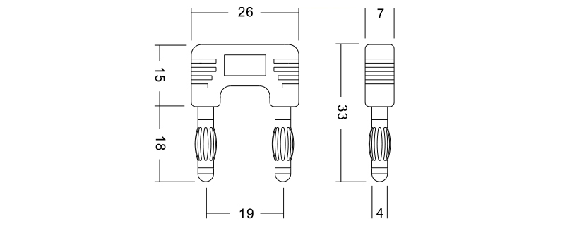 KCN-419 端子,尺寸規格