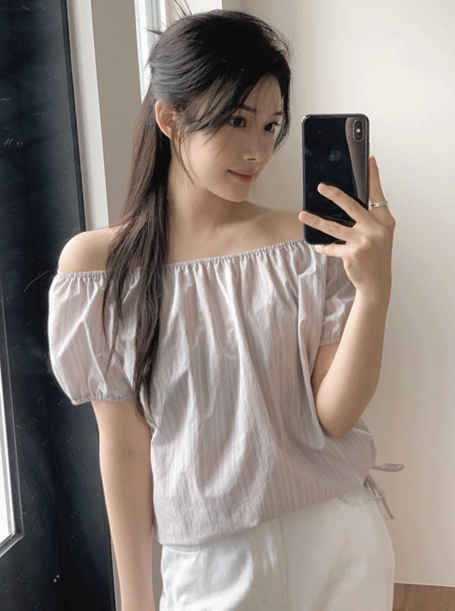 預訂｜SLOWAND #SLOWMADE 幼條紋短袖恤衫 (2 Color)